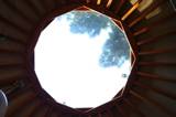 Yurt skylight